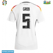 Tyskland Pascal Gross #5 Hjemmedrakt EM 2024 Kortermet